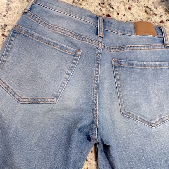 Aeropostale Jeans Women Blue Distressed Look FLEX EFFECTS High Waisted SIZE 00 - Picture 10 of 11
